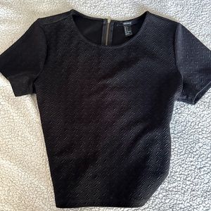 Black blouse size Large from forever 21